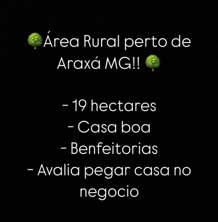 Sítio perto de Araxá – 860 mil